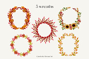 Harvest Festival Autumn Watercolor, a Seasonal Illustration by Catch the Dream Art (Thumbnail 11 of 12)
