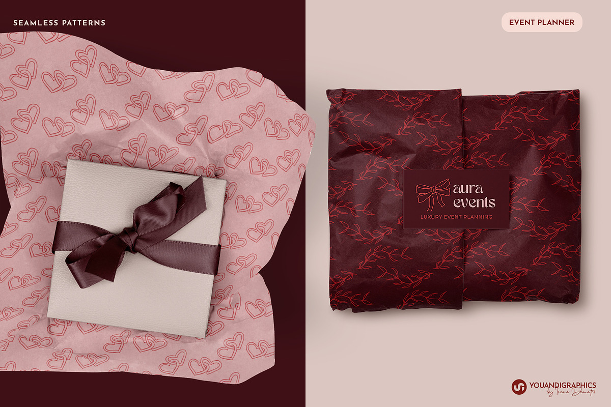 Branding Kit - Event Planner, a Graphic by Youandigraphics (Photo 6 of 13)