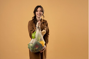 Brunette Female in a brown dress, a Person Photo by volodymyrshtun13795