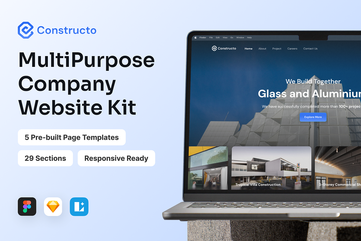 Constructo - Multipurpose Web UI Kit