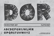 Rolebrush - Rolled Grunge Brush Font, a Handwritten Font by Drizy (Thumbnail 3 of 10)