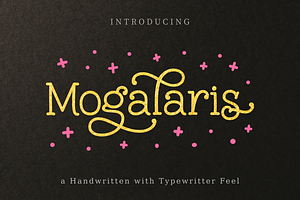 Mogalaris | Handwritten Font