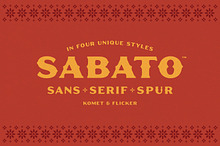 Sabato – Sans & Serif in Four Styles