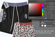 swimming and sport short psd mockup, a Bottom Mockup by NH graphic (Thumbnail 3 of 4)