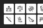 75 Tibet Doodles, an Outline Icon by Prosymbols (Thumbnail 7 of 8)