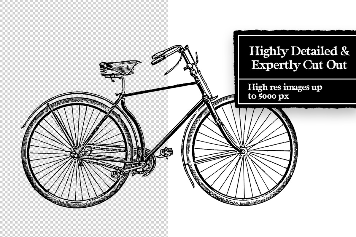 Vintage Illustrations Collage Pack, an Object Graphic by Collage Supply Co (Photo 3 of 3)