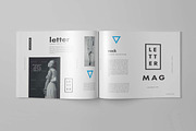 US Letter Magazine Mock-up, a Books & Magazine Mockup by Yogurt86 (Thumbnail 4 of 9)