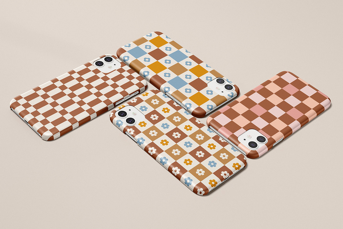 Retro Checkered Patterns, a Pattern Graphic by May Motif (Photo 11 of 21)
