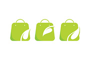 Green Leaf Shopping Bag Vector Logo, an Object Graphic by majesticlogo (Thumbnail 3 of 3)