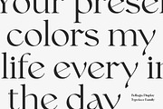Bellagia Display - Variable Font, a Serif Font by Attract Studio (Thumbnail 7 of 15)