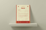 Pizzeria - Letterhead, a Card Template by VUNIRA (Thumbnail 1 of 3)