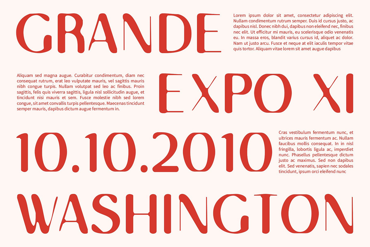 Kalesi Blur, a Sans Serif Font by Craft Supply Co. (Photo 4 of 8)