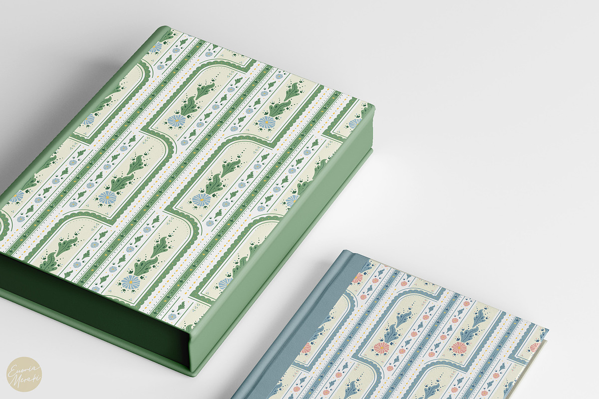 Vintage Floral Pattern 2 Shabby Chic, a Pattern Graphic by Euonia Meraki (Photo 7 of 19)