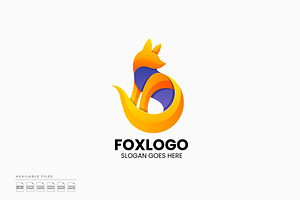 Fox Gradient Colorful Logo, a Branding & Logo Template by Zeer Graphic