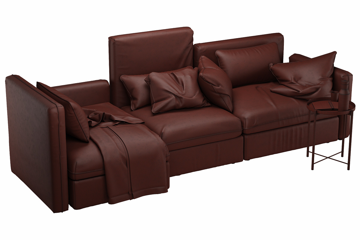 IKEA VALLENTUNA, a Furniture 3D Model by dk 3d models (Photo 6 of 6)