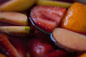 Sangria stock photo