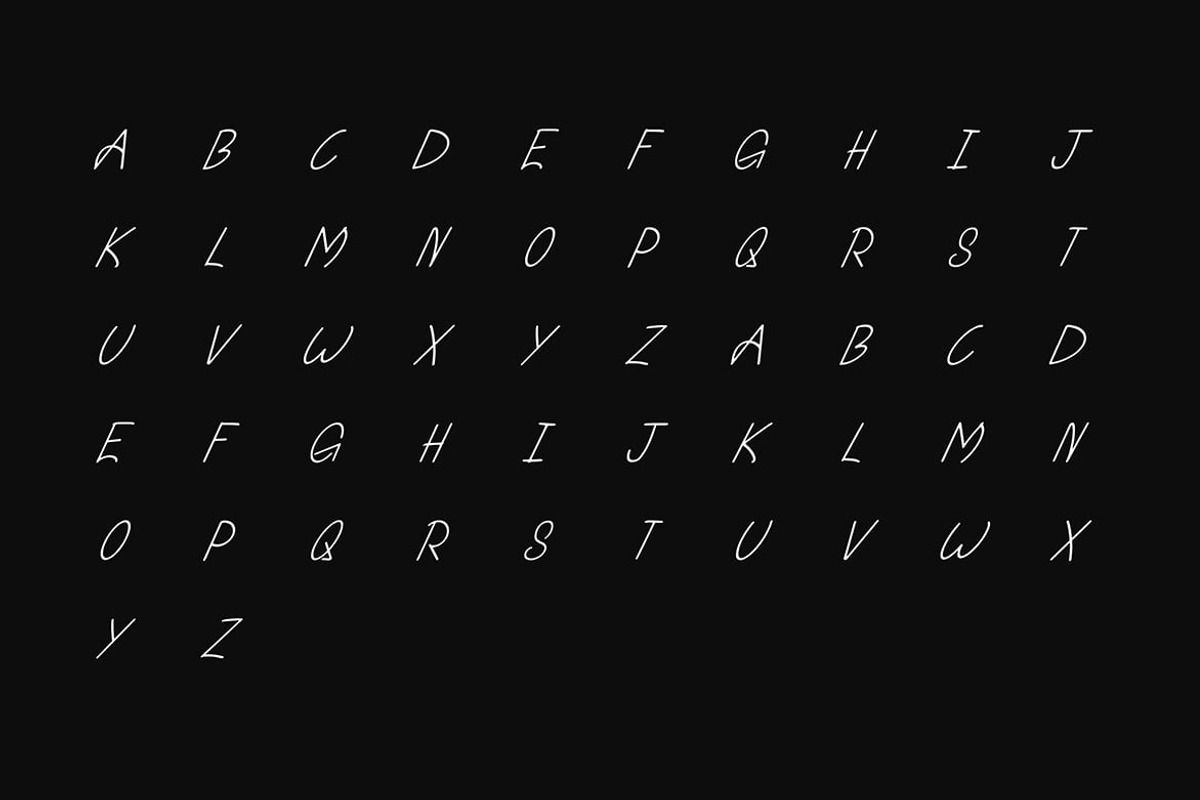Norton Renate - Handwritten Font, a Handwritten Font by Webhance Studio (Photo 6 of 7)