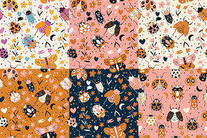 Doodle Bugs - 24 Patterns