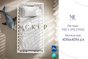 Baby Crib Bedding Mockup, a Mockup by Mie Mockup Studio (Thumbnail 1 of 5)