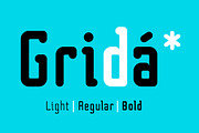 Grida Font Family, a Sans Serif Font by Max Glimm Type (Thumbnail 1 of 7)