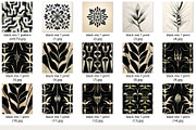 41 Black Mix Seamless Pattern Print, a Pattern Graphic by ARTOZEN DIGITAL (Thumbnail 15 of 16)