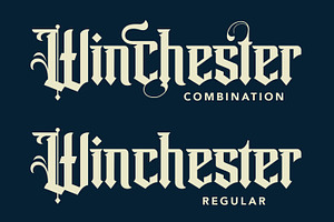 Winchester Blackletter Font