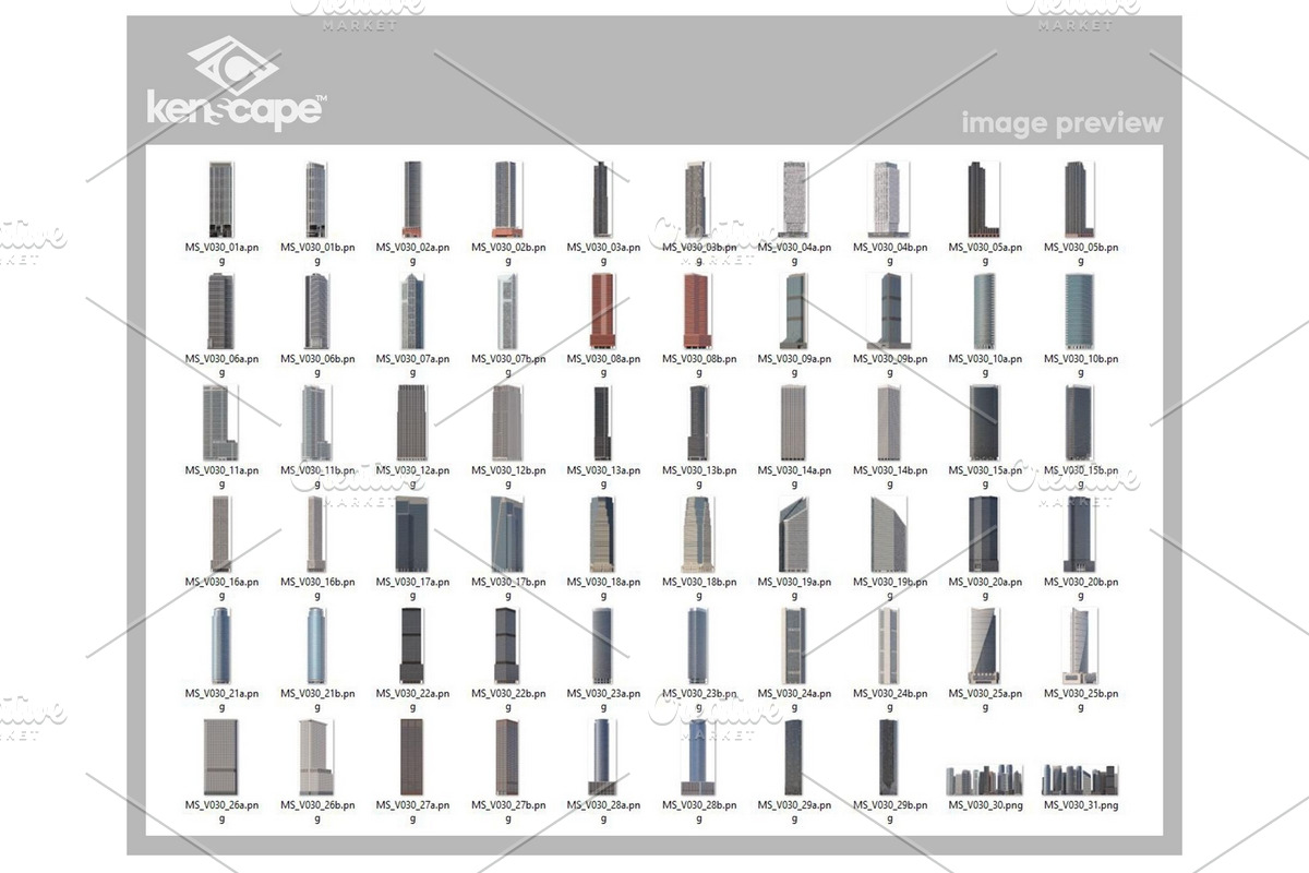60 Modern Skyscrapers Photo Overlays, an Architecture Photo by KenScape (Photo 3 of 3)