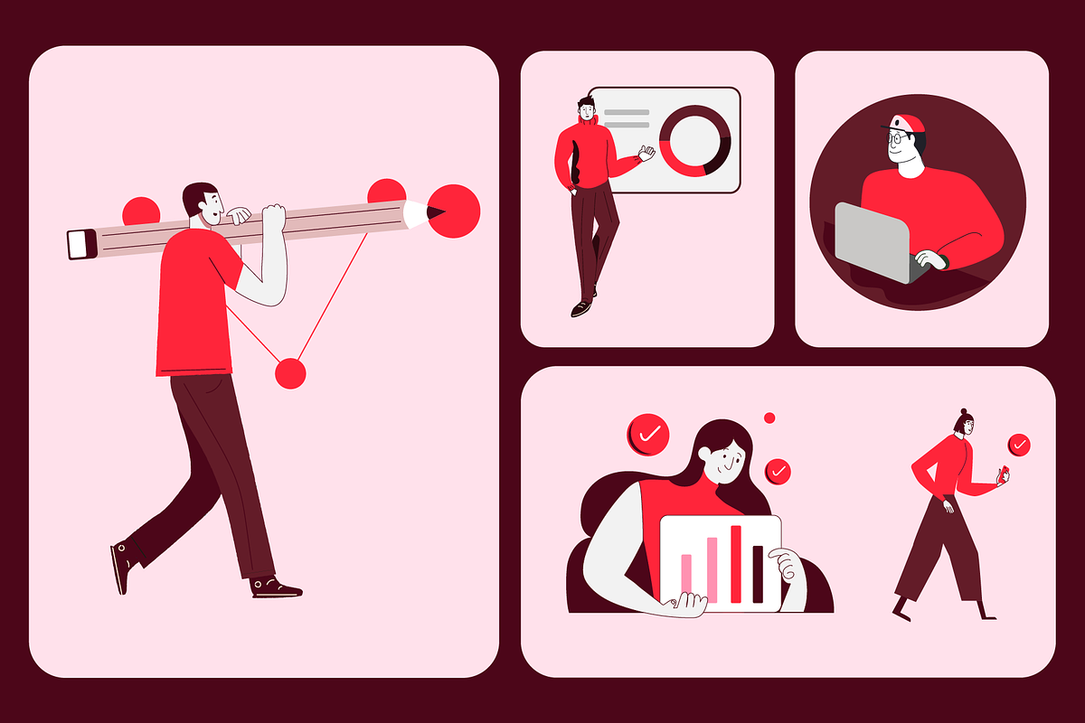 Fintech & Data Science Illustration, a Graphic by Craftrick (Photo 4 of 6)
