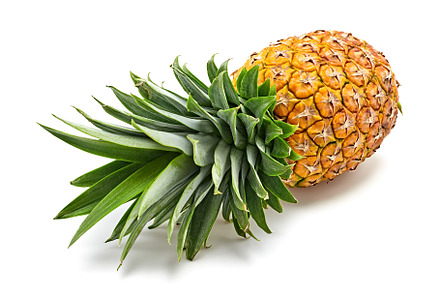 Pineapple fruit slices on white fu featuring pineapple, fruit, and citrus