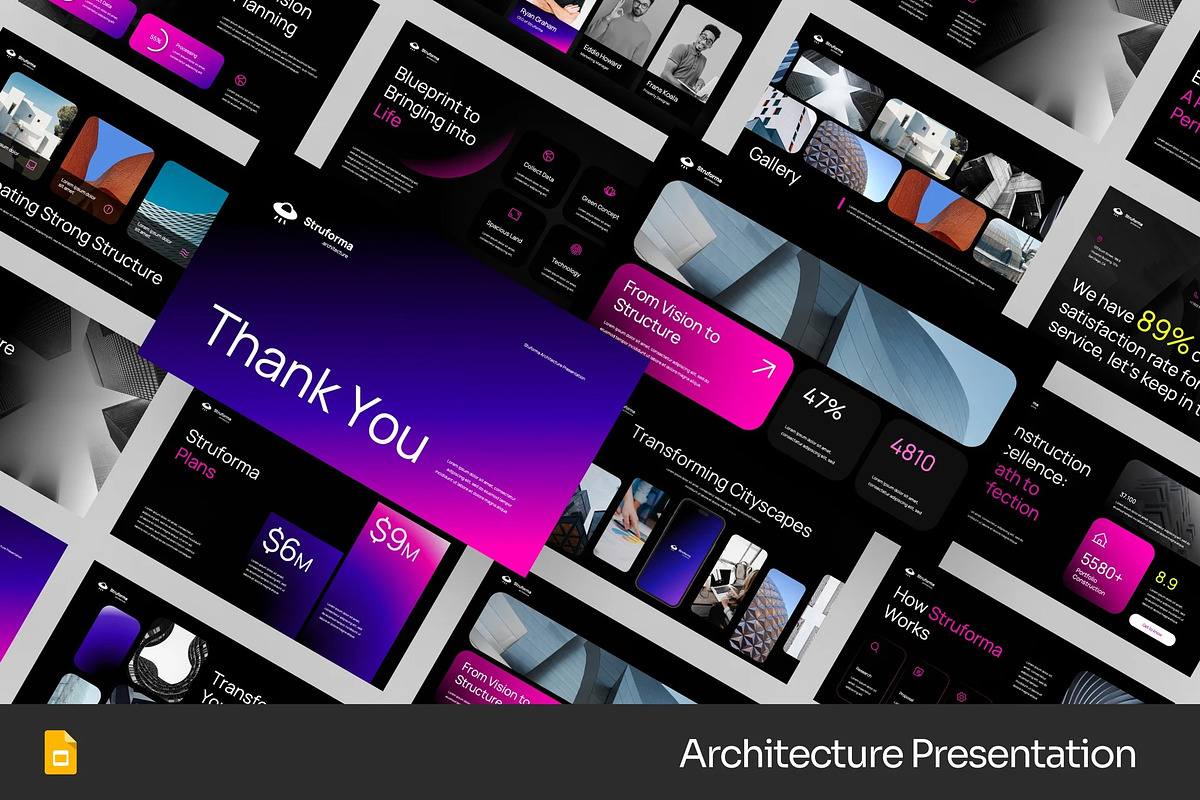 Architecture Deck GSlides, PPoint, a Presentation Template by Fit-tee (Photo 1 of 2)