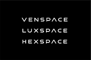 Nieron - Futuristic display typeface, a Sans Serif Font by Riaper (Thumbnail 2 of 3)