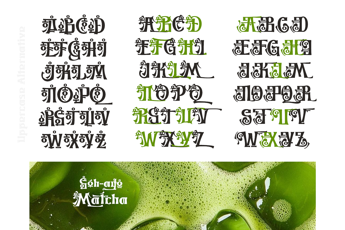 Asulvoya - Korean Font Style, a Blackletter Font by TypeClassHeroes (Photo 6 of 10)