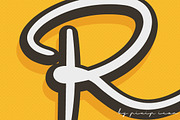 Ramone Script, a Script Font by Imagine Design (Thumbnail 1 of 2)