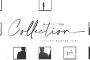 Collection - NEW STYLE, a Script Font by alphArtype (Thumbnail 1 of 16)