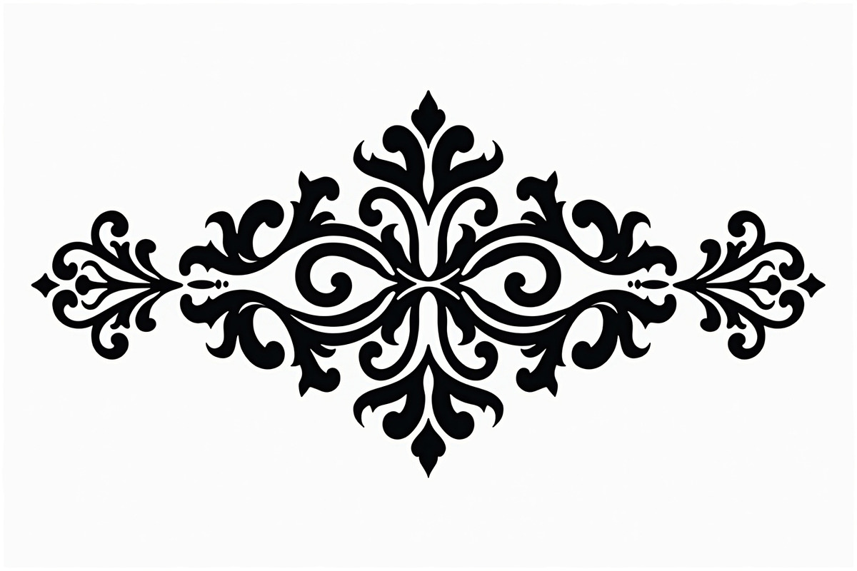 Victorian Scrollwork Ornament with, an Illustration by Amazin_art (Photo 22 of 26)