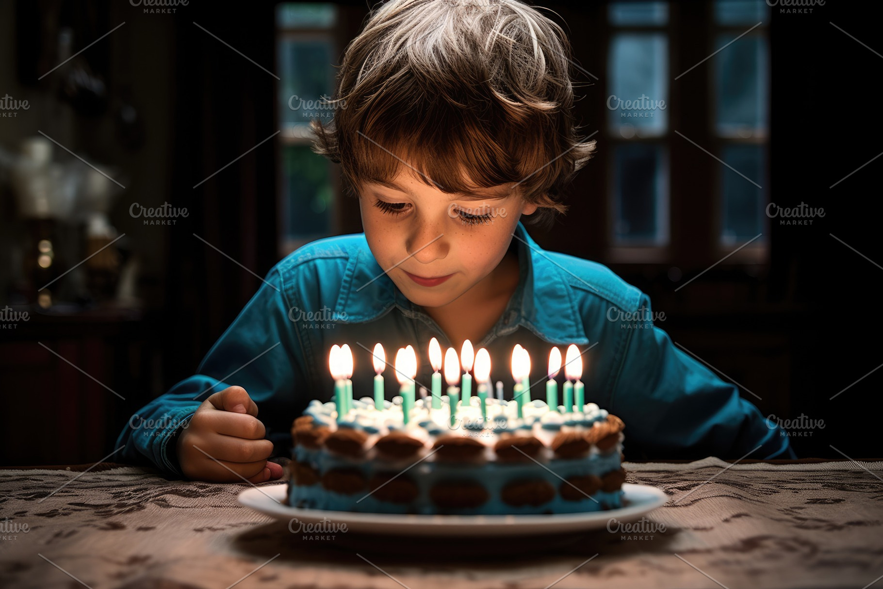 A joyful young boy celebrating his b, a Photo by Iftikhar Alam