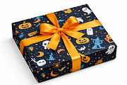 Halloween Digital Paper Pattern, a Pattern Graphic by Canvas Craft (Thumbnail 4 of 6)