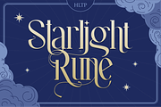 Starlight Rune: A Magical Typeface, a Serif Font by Helotype (Thumbnail 1 of 8)