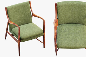 FJ 45 Easy Chair Model 45 3d Model