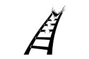 50 Broken Ladder Silhouette Bundle, an Illustration by Designs_River (Thumbnail 35 of 51)