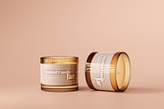 Amber Glass Candle Mockup Bundle, a Packaging Mockup by pmvch (Thumbnail 62 of 135)