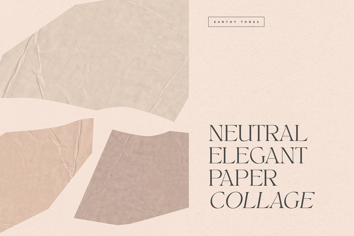 Paper Shapes in Neutral Colors