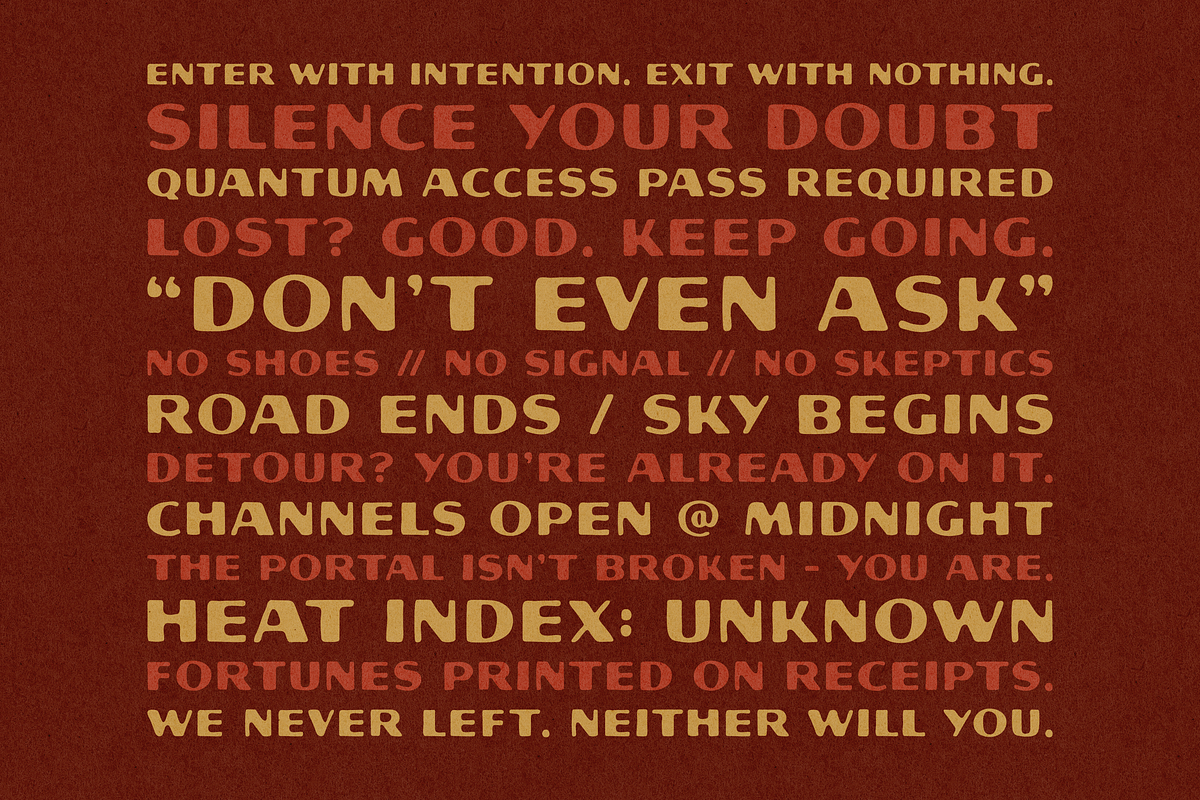 CANYON RIM | Wide Sans Display Font, a Sans Serif Font by Laura Strote Designs (Photo 5 of 5)