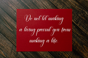Nothing | Script Font, a Handwritten Font by Scratchones (Thumbnail 4 of 9)