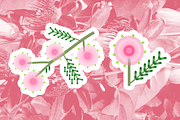 Summer flowers set – 87+ elements, a Decorative Illustration by Schumacher Shop (Thumbnail 23 of 26)