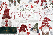 Holiday Gnomes Collection, a Graphic by PetiteMarket (Thumbnail 1 of 4)