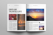 Digital Travel Magazine Layout, a Magazine Template by E-Type (Thumbnail 4 of 7)