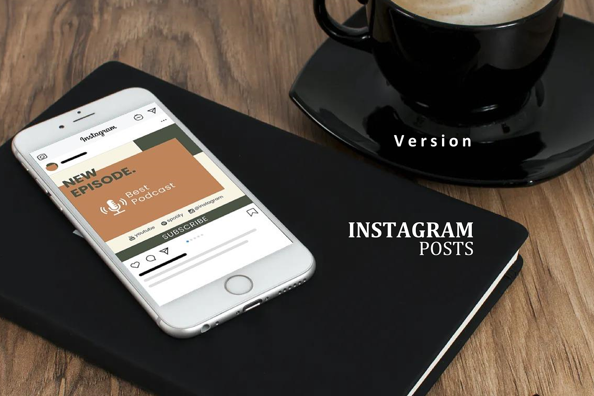 Coffee stories and posts podcast, a Social Media Template by rivatxfz (Photo 3 of 4)