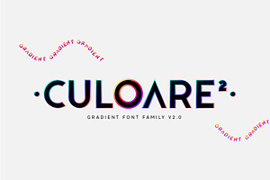 Culoare V2.0 OTF-SVG Family.