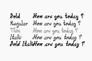 Around You, a Script Font by TKDoodle (Thumbnail 2 of 8)